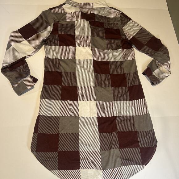 Women’s White Mark Size Small - Flannel Long sleeve Shirt - Picture 3 of 5